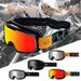 Winter Sports Goggles Snow Windproof Eyewear Ski Snowboard Protective Glasses_desvips.com