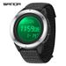 SANDA Electronic Sports Multifunctional Outdoor Pedometer Compass Hiking Waterproof Metronome Alarm Clock Watch_desvips.com