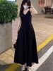 Ankle Plus Size Ladies Flab Hiding Slim Sun-Proof Clothing Long Dress_desvips.com
