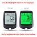 New Model Five Nations Mountain Bike Bicycle Speedometer Cycling Computer English_desvips.com