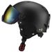 Adult sports ski helmet outdoor windproof anti-fog lens safety ski helmet_desvips.com