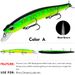 Bionic Lure Floating Minnow 15cm 19cm Plastic Bait For Freshwater Saltwater Fishing Bass And Pike_desvips.com