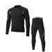 Thermal Underwear Set For Men & Women - Fleece-Lined Long Sleeve Base Layer, Camouflage & Solid Colors, Winter Workout & Outdoor Sports_desvips.com