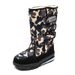 Men's Winter Snow Boots - High Top Waterproof Thermal Insulated Anti-Slip Outdoor Boots For Extreme Cold Weather (Black, Camo Grey, Camo Green)_desvips.com