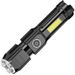 Cross-Border COB Side Outdoor LED Rechargeable Household Magnetic Work Mini Strong Light Flashlight Wholesale_desvips.com