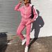 2020 Autumn Winter New In Stock Wish European American Cross-border Women's Casual Fashion Solid Color Sports_desvips.com