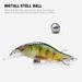 VTAVTA 5pcs 50mm 70mm 90mm Floating Black Minnow Lures Killer For Pike Wobbler Artificial Bait Crankbait With Fishing_desvips.com