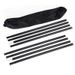 Cross-Border Hiking Support Picnic BBQ Canopy Porch Pole Camping Tent Wind Rope Set 2m_desvips.com