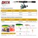 Sea Long-distance Casting Reel, Rod Bag Combination, Sea Fishing Rod, Beginner's Set, In Stock_desvips.com