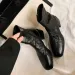 Genuine Leather Heels Thick Soles Square Toe Women Short Zippered Design Casual Fashion Versatile Slim Boots 4.5CM_desvips.com