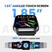 HAYLOU 3 Voice Calling Smartwatch 1.85'' AMOLED Screen 24h Health Monitoring 150+ Sports Modes Smart Watch 1ATM_desvips.com
