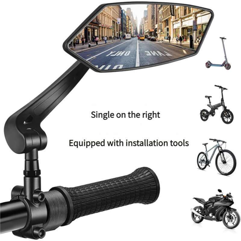 360 Degree Rotation Adjustment Bicycle Rearview Mirror, Suitable For Bicycles, Electric Bikes, Motorcycles, And_desvips.com