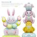 Easter Party Decoration Photo Props Toy Extra Large 4D Standing Eggshell Chick Bunny Balloon_desvips.com