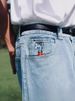 Cross-Border E-commerce Loose Street Trend Skateboard Little Elephant Jeans Hip-Hop Straight Long Pants_desvips.com