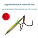 Blade Scale Casting Large Lure Fishing Gear Full Set Spear Hook Slim Long Iron Plate_desvips.com