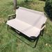 Outdoor Double Folding Portable Camping Lover Two-Person Backrest Chair Rental House Small Sofa_desvips.com