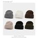 001 Knitted Beanie For Large Head Circumference, New Winter Warm Ear Protection Cold Hat, Mountaineering Internet Celebrity_desvips.com