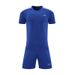 Men's Clothing training suit short-sleeved student sports football clothes printed summer new football suit suit men_desvips.com