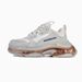 1 Correct Logo High 1 Version Paris Air Cushion Dad Shoes All White Trendy Versatile Thick Sole Height Increasing Casual Unisex_desvips.com