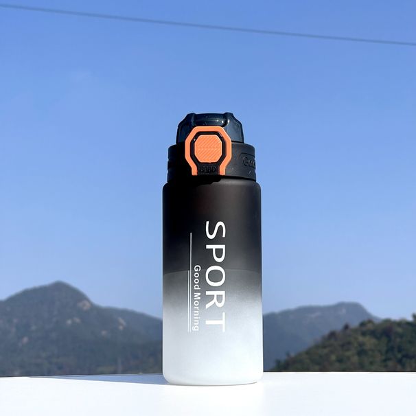 New outdoor sports water bottle compartment portable plastic cup_desvips.com