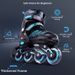 Beginner Roller Skate Full Flash Single Adult Children's Inline Skates Sports Outdoor Equipment_desvips.com
