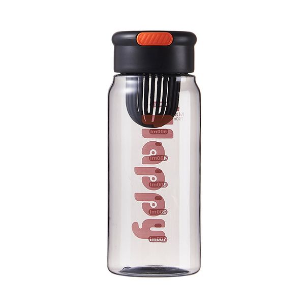 Minimalist Internet Celebrity Letter With Tea Strainer Portable Plastic Water Silicone Handle Enhances Appearance Direct_desvips.com