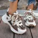 Women's Casual Sports Spring Autumn College Style Thick Bottom Breathable Soft Sole Running Shoes Comfortable Footwear_desvips.com