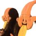 Quirky Cartoon Tongue-Out Plush Muffs Women, Autumn And Winter Warm Covers, Warmers, Pads, Ear Warmers For Cycling_desvips.com