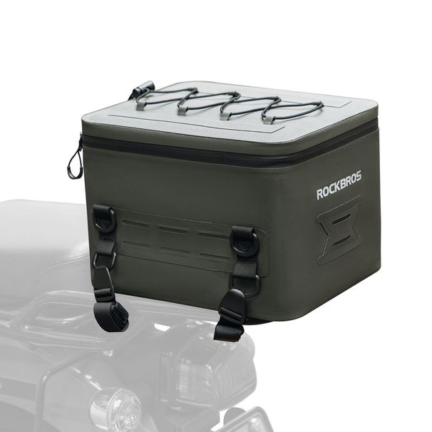 ROCKBROS Motorcycle Bag 13L Fully Waterproof 600D Tail Bag Rear Luggage Bag_desvips.com