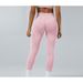 Gassuza Peach Tight-Fitting Sports Leggings For Women, Elastic Training Fitness Running High-Waisted Butt-Lifting_desvips.com