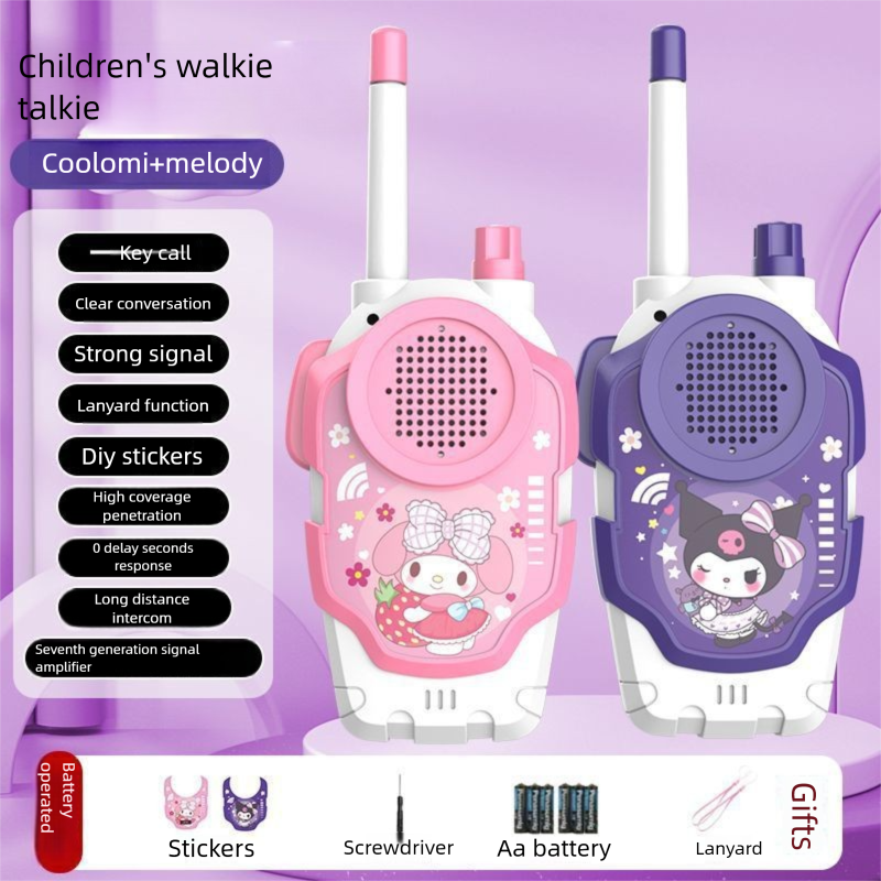 New Cinnamon Dog Walkie-Talkie Children, Parent-Child Long-Distance Walkie-Talkie, Wireless Pager For Boys And Girls,_desvips.com