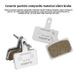 TOOPRE Bicycle Disc Full Metal Ceramic Suitable For M395 M355 M446 M315 Brake Pads_desvips.com