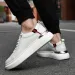 5001 Man White Sneakers Men Elevator Height Increase Insole 6cm Sports Plus Size 37-43 Ddmysaturn_desvips.com