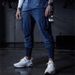 New Woven Sport Men's Fitness Trousers Multi-pocket Thin Loose Quick-Drying Stretchy Sweatpants Running Training Pants_desvips.com