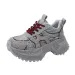Vintage Rhinestone Handmade Running Height Increasing Woman Comfortable Sports Breathable Casual College Anti Slip_desvips.com