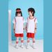 JCN03 Plain Two-Piece Chinese Children's And Adult Basketball Uniform Set, Toddler Performance Outfit, Competition Wear_desvips.com