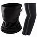 Cooling UV-Protection Neck Gaiter & Arm Sleeves Set - Breathable Nylon For Cycling, Running, Outdoor Sports (Multiple Colors & Styles)_desvips.com