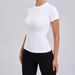 Women Top Yoga Shirts Quick Dry Running Tops Tights Push Up Workout Gym Clothes Short Sleeve Fitness Sports T-Shirts_desvips.com