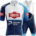 2026 Team Alpecin Deceuninck Jersey Set Mathieu Van Der Poel Cycling Clothing Men Road Bike Shirt Bicycle Bib Shorts_desvips.com