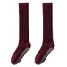 Women's Long Yoga Socks Non-Slip Pilates Fitness Slouch Socks Thickened Calf Autumn Winter Fitness & Body Building_desvips.com