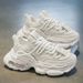 Men' 2025 New Autumn Caual Air Cuhion Shock Aborption Dad Sport Running Thick Sole Black Warrior Trendy_desvips.com