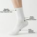 Spring Summer Lightweight Breathable Boat Socks Slip off Seamless Invisible mid Calf Casual Print Durable Mesh Sports & Outdoor Accessories_desvips.com