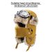 Lei Feng Men's Windproof Hunter Men Winter Warm Trapper Hat With Goggles Earmuffs Face Cover For Cycling Skiing_desvips.com