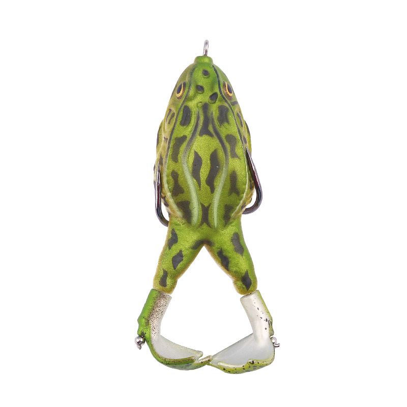 New Lure Bait Propeller Thunder Frog Soft Bait 9cm/13.6g Hunting Special Black Double Hook Fish Bait Simulation Fish Bait_desvips.com