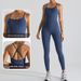Nude Feel Beautiful Back One-Piece Yoga Suit For Women Slim Fit Dance Sportswear Fitness Tight Sports Jumpsuit_desvips.com