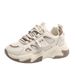 2025 New Autumn Women's Dad Shoes Versatile Thick-Soled Height-Increasing Casual Sneakers_desvips.com