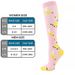 6Pairs Multi-color Compression Long Golfs Tube Men Women Over Knee Compress Outdoor Running Nursing Calf Socks_desvips.com