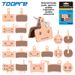 TOOPRE Bicycle Metal Sintered Mountain Road Bike Electric Scooter Disc Brake Pads_desvips.com