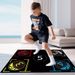 Non-Slip Basketball Training Mat - Kids Indoor Practice Pad With Noise Reduction For Home Use_desvips.com