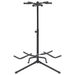 Sturdy Tripod Guitar Stand - Heavy-Duty Steel Construction With Adjustable Height - Protects & Displays Up To 3 Guitors - Black_desvips.com